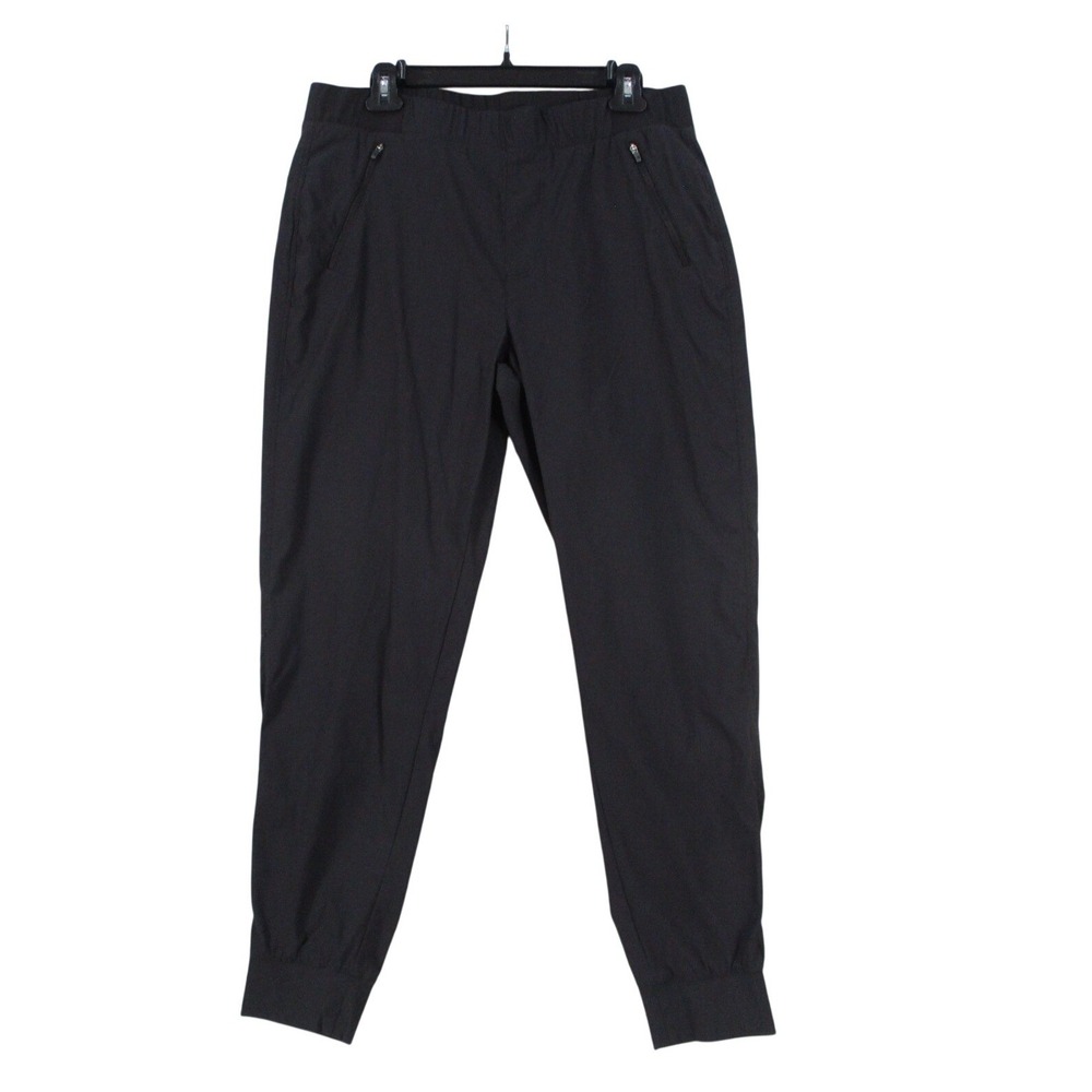 Eddie Bauer Womens Black Nylon Spandex Outdoor Jogger Pants EBW31WB303 Size 14